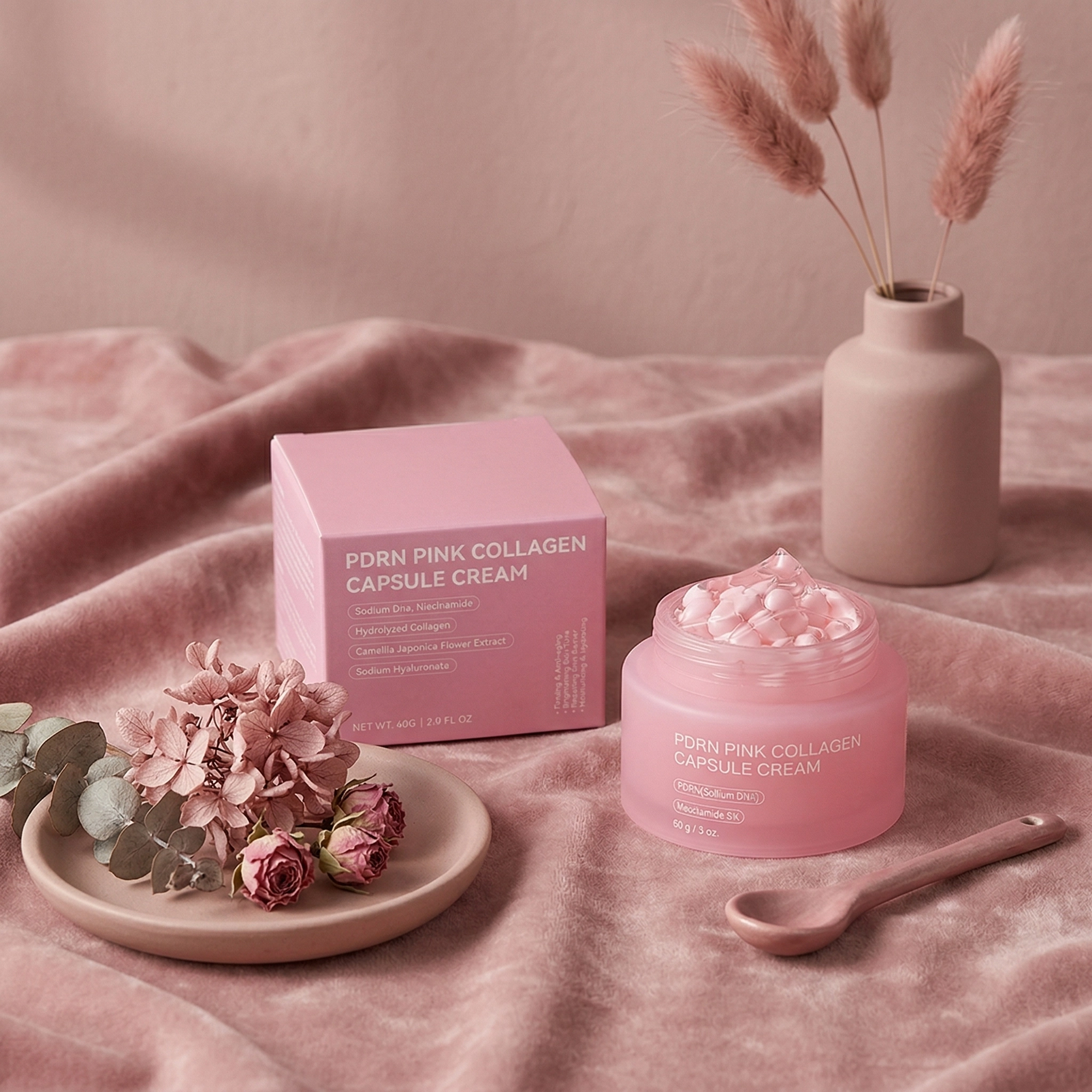 Crema facial con PDRN, niacinamida y colágeno - 2